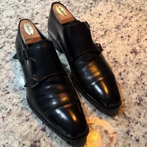 Men’s To Boot NY | Adam Derrick  black leather monk strap 10.5